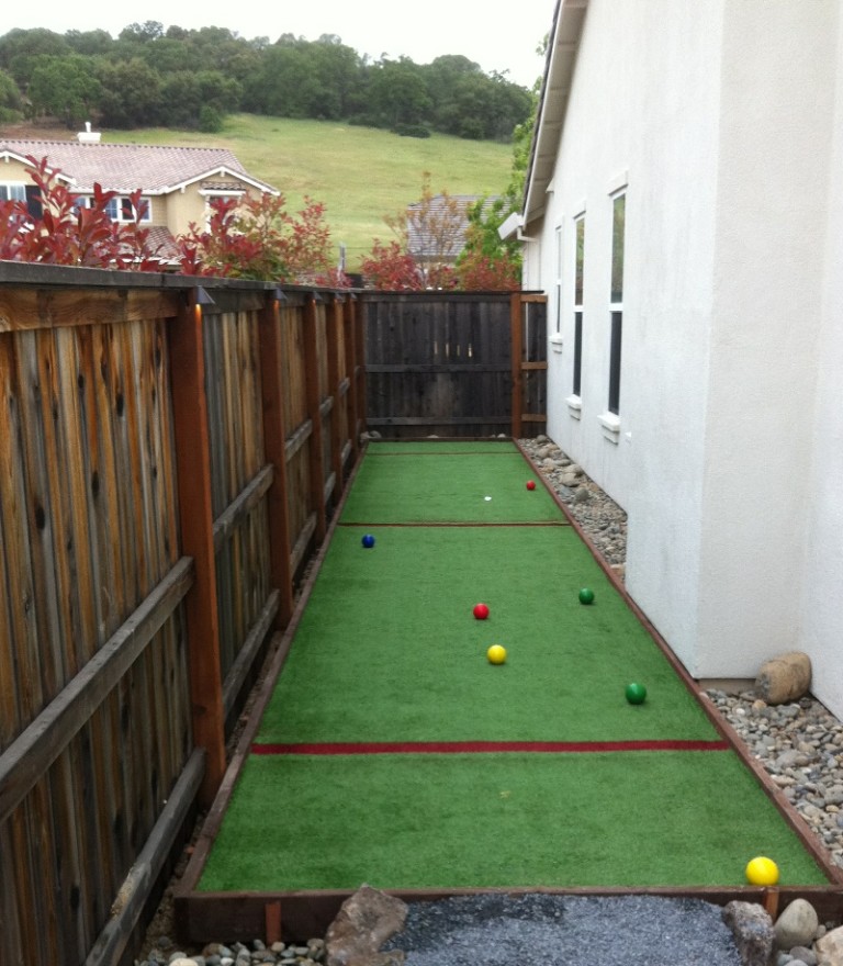 Artificial Turf Grass Bocce Ball Courts Artificial Grass Installer