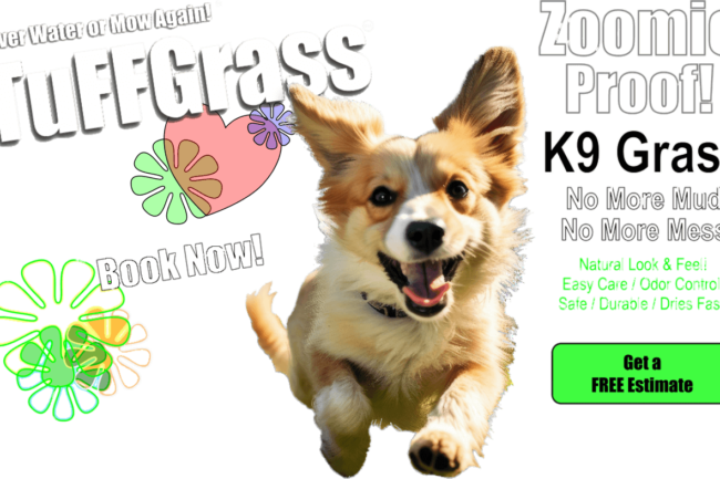 Artificial turf grass is safe for your kids and pets! PFAS & Lead FREE